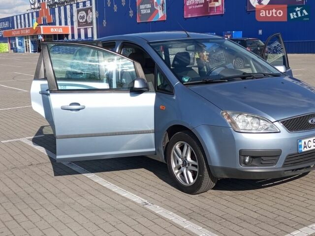 Синий Форд Focus C-Max, объемом двигателя 1.8 л и пробегом 190 тыс. км за 3800 $, фото 1 на Automoto.ua