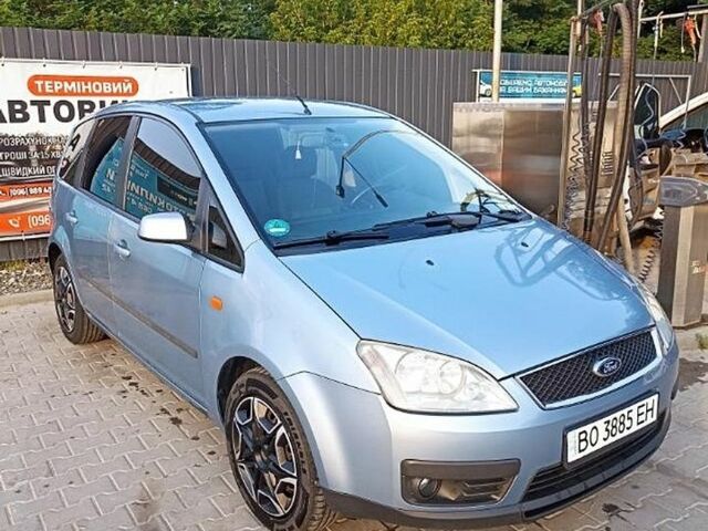 Синий Форд Focus C-Max, объемом двигателя 1.8 л и пробегом 227 тыс. км за 3700 $, фото 1 на Automoto.ua