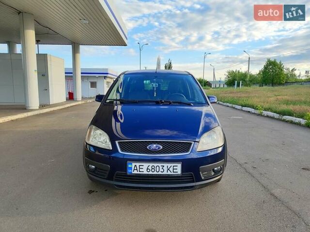 Синий Форд Focus C-Max, объемом двигателя 1.6 л и пробегом 326 тыс. км за 3700 $, фото 1 на Automoto.ua