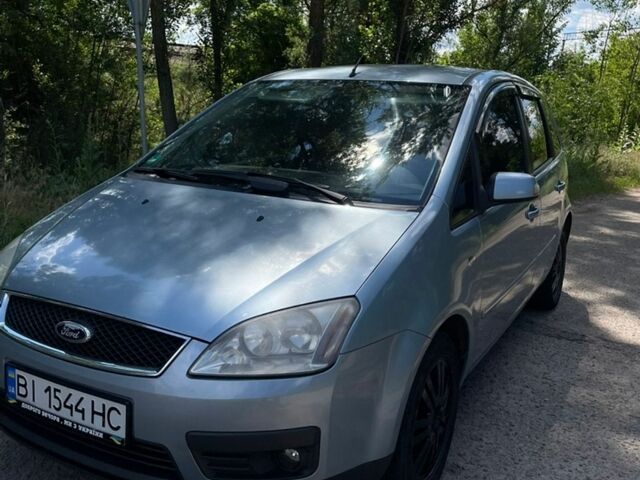 Синий Форд Focus C-Max, объемом двигателя 1.8 л и пробегом 269 тыс. км за 4500 $, фото 1 на Automoto.ua