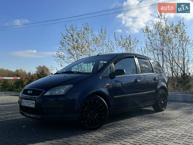 Синий Форд Focus C-Max, объемом двигателя 1.6 л и пробегом 222 тыс. км за 4500 $, фото 1 на Automoto.ua