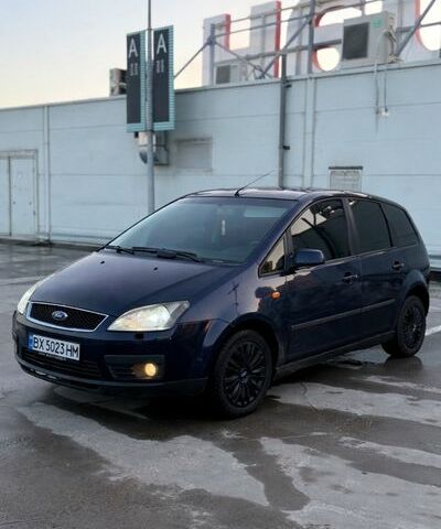 Синий Форд Focus C-Max, объемом двигателя 1.8 л и пробегом 280 тыс. км за 3100 $, фото 1 на Automoto.ua