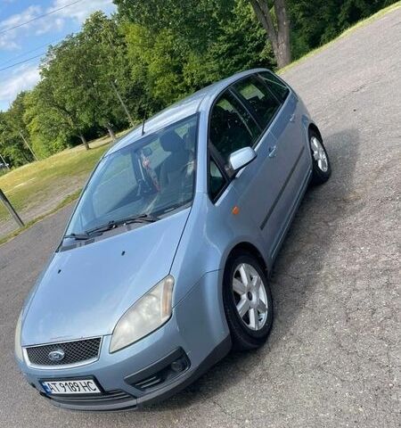 Синий Форд Focus C-Max, объемом двигателя 1.8 л и пробегом 318 тыс. км за 2150 $, фото 1 на Automoto.ua