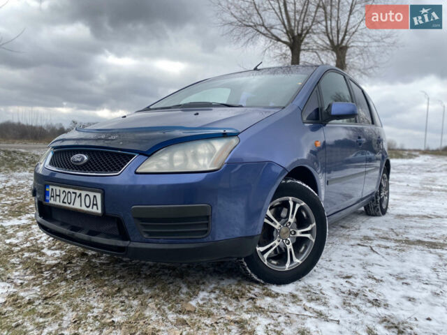 Синій Форд Focus C-Max, об'ємом двигуна 1.8 л та пробігом 245 тис. км за 3900 $, фото 1 на Automoto.ua