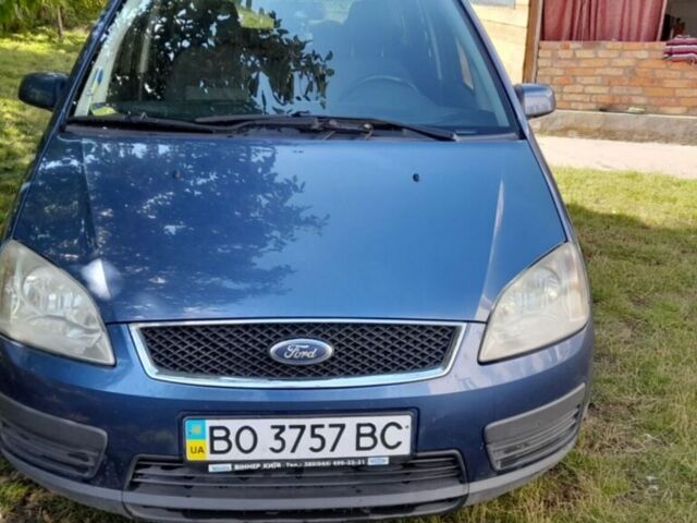 Синий Форд Focus C-Max, объемом двигателя 1.6 л и пробегом 270 тыс. км за 3700 $, фото 1 на Automoto.ua