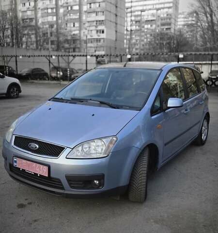 Синий Форд Focus C-Max, объемом двигателя 1.6 л и пробегом 290 тыс. км за 4900 $, фото 1 на Automoto.ua