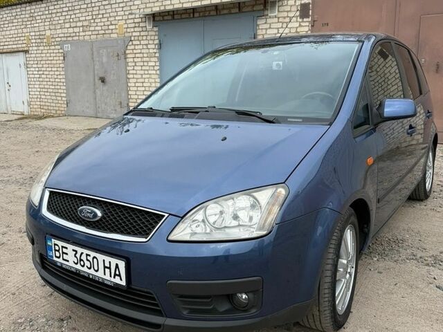 Синий Форд Focus C-Max, объемом двигателя 1.6 л и пробегом 230 тыс. км за 5500 $, фото 1 на Automoto.ua