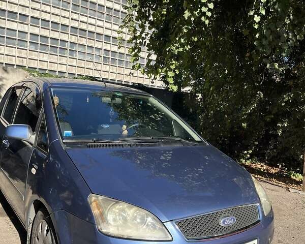 Синий Форд Focus C-Max, объемом двигателя 1.6 л и пробегом 250 тыс. км за 4500 $, фото 1 на Automoto.ua