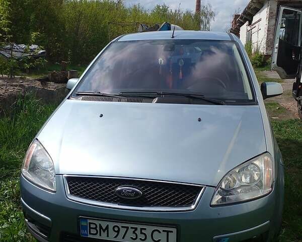 Синий Форд Focus C-Max, объемом двигателя 1.8 л и пробегом 209 тыс. км за 5300 $, фото 1 на Automoto.ua