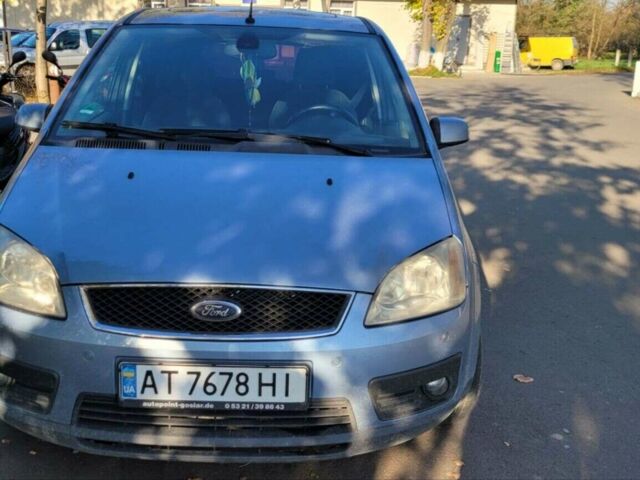 Синий Форд Focus C-Max, объемом двигателя 2 л и пробегом 240 тыс. км за 4200 $, фото 1 на Automoto.ua