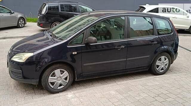 Синий Форд Focus C-Max, объемом двигателя 1.6 л и пробегом 218 тыс. км за 5100 $, фото 1 на Automoto.ua