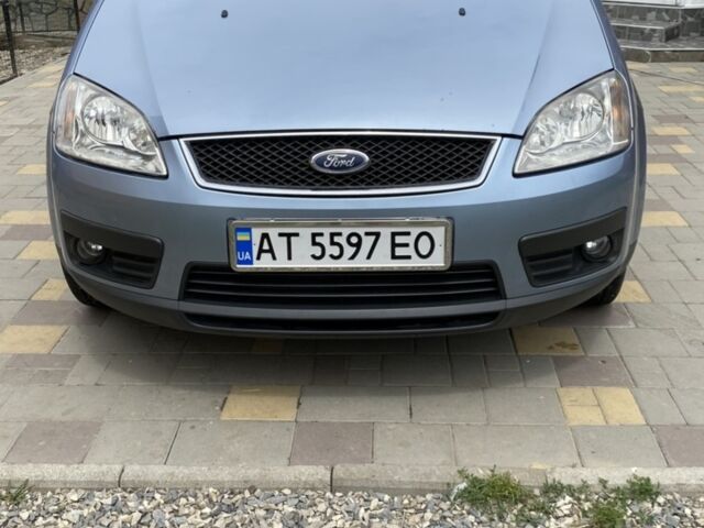 Синий Форд Focus C-Max, объемом двигателя 1.6 л и пробегом 242 тыс. км за 4600 $, фото 1 на Automoto.ua