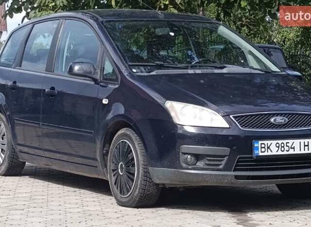 Синий Форд Focus C-Max, объемом двигателя 1.8 л и пробегом 289 тыс. км за 4500 $, фото 1 на Automoto.ua