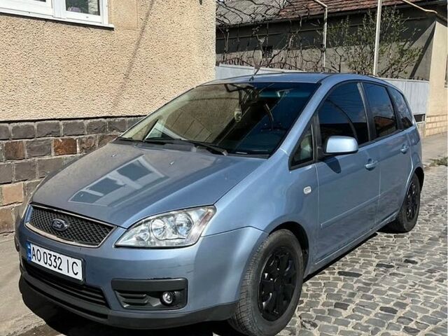 Синий Форд Focus C-Max, объемом двигателя 1.6 л и пробегом 300 тыс. км за 2999 $, фото 1 на Automoto.ua