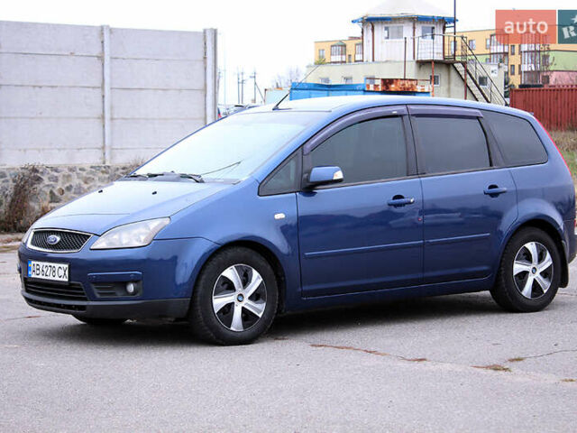 Синий Форд Focus C-Max, объемом двигателя 1.8 л и пробегом 300 тыс. км за 4100 $, фото 1 на Automoto.ua