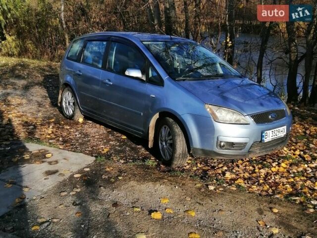 Синий Форд Focus C-Max, объемом двигателя 1.8 л и пробегом 278 тыс. км за 4550 $, фото 1 на Automoto.ua