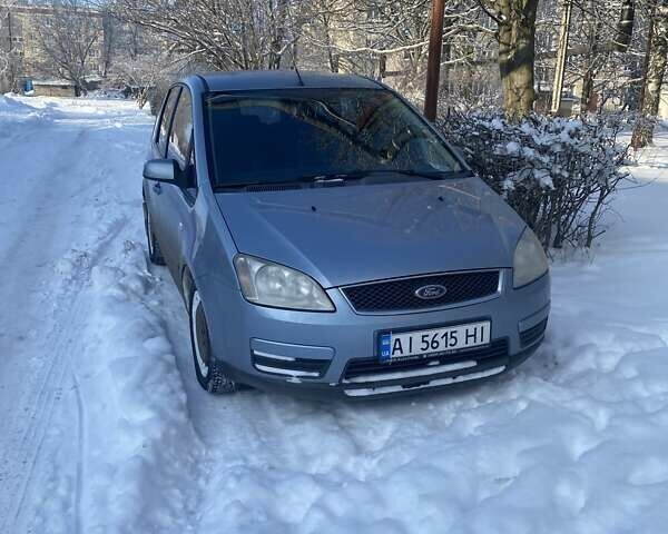 Синий Форд Focus C-Max, объемом двигателя 1.8 л и пробегом 180 тыс. км за 4300 $, фото 1 на Automoto.ua