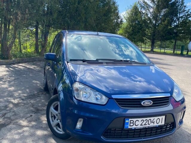 Синий Форд Focus C-Max, объемом двигателя 1.6 л и пробегом 316 тыс. км за 5300 $, фото 1 на Automoto.ua