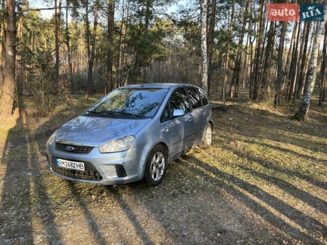 Синий Форд Focus C-Max, объемом двигателя 1.6 л и пробегом 263 тыс. км за 4700 $, фото 1 на Automoto.ua