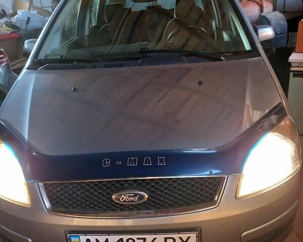 Синий Форд Focus C-Max, объемом двигателя 1.8 л и пробегом 198 тыс. км за 5200 $, фото 1 на Automoto.ua