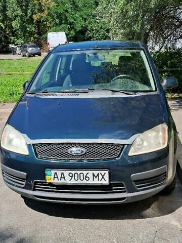 Зеленый Форд Focus C-Max, объемом двигателя 1.6 л и пробегом 240 тыс. км за 4500 $, фото 1 на Automoto.ua