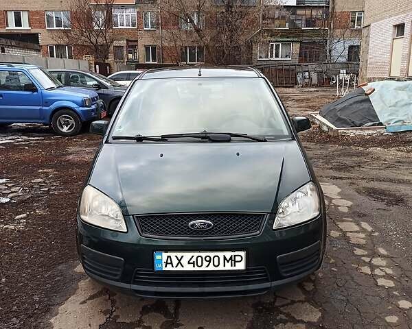 Зеленый Форд Focus C-Max, объемом двигателя 1.8 л и пробегом 190 тыс. км за 4200 $, фото 1 на Automoto.ua
