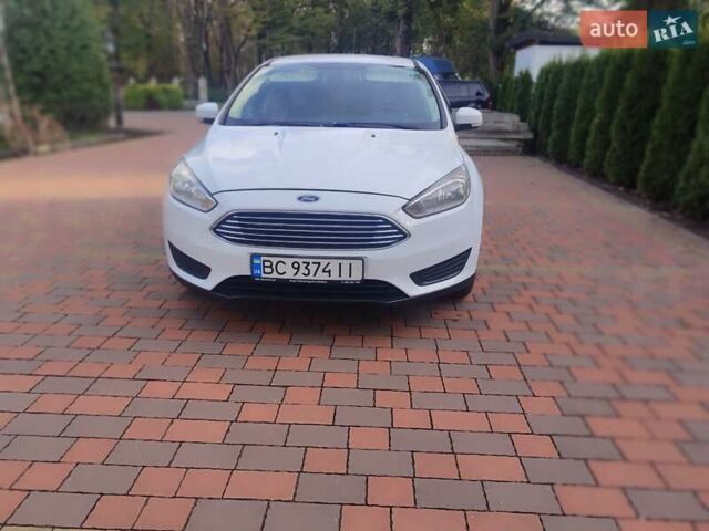Белый Форд Фокус, объемом двигателя 1.5 л и пробегом 223 тыс. км за 8200 $, фото 1 на Automoto.ua
