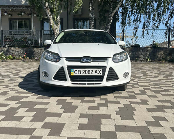 Белый Форд Фокус, объемом двигателя 1.6 л и пробегом 201 тыс. км за 6750 $, фото 1 на Automoto.ua