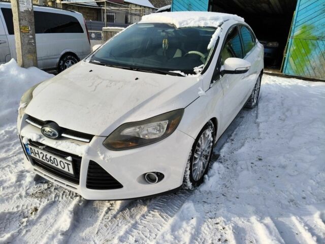 Білий Форд Фокус, об'ємом двигуна 2 л та пробігом 90 тис. км за 8500 $, фото 1 на Automoto.ua