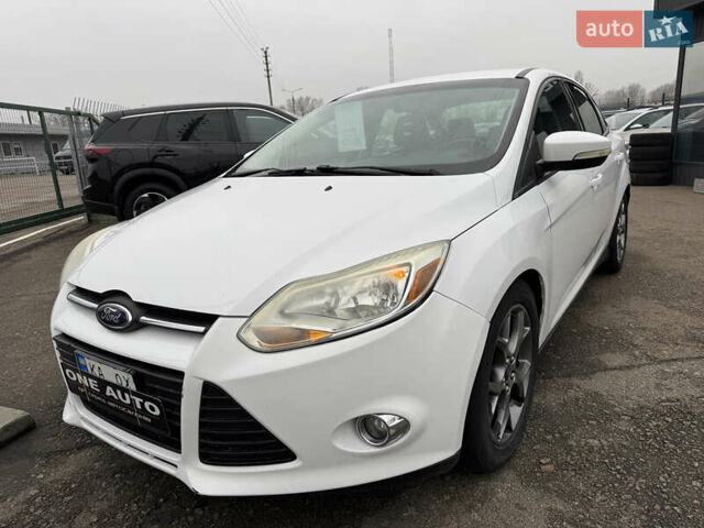 Белый Форд Фокус, объемом двигателя 2 л и пробегом 215 тыс. км за 9490 $, фото 1 на Automoto.ua