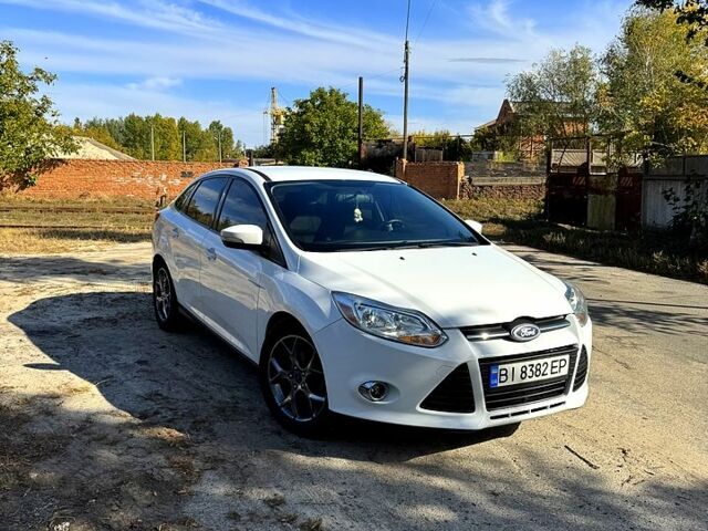 Білий Форд Фокус, об'ємом двигуна 2 л та пробігом 54 тис. км за 8000 $, фото 1 на Automoto.ua