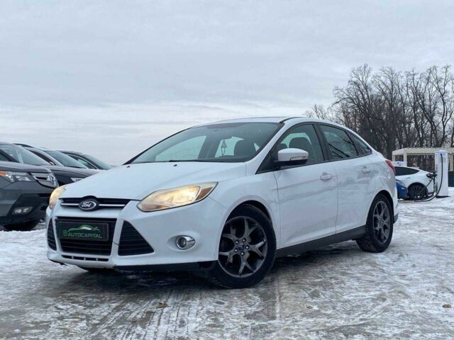 Белый Форд Фокус, объемом двигателя 2 л и пробегом 239 тыс. км за 6490 $, фото 1 на Automoto.ua