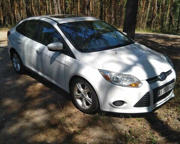 Белый Форд Фокус, объемом двигателя 2 л и пробегом 195 тыс. км за 6800 $, фото 1 на Automoto.ua