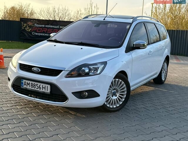 Білий Форд Фокус, об'ємом двигуна 2 л та пробігом 186 тис. км за 5950 $, фото 1 на Automoto.ua