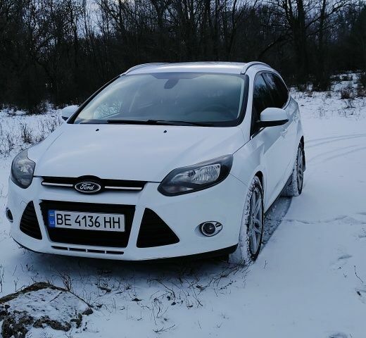 Белый Форд Фокус, объемом двигателя 1.6 л и пробегом 293 тыс. км за 7900 $, фото 1 на Automoto.ua