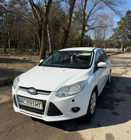 Белый Форд Фокус, объемом двигателя 1.6 л и пробегом 276 тыс. км за 6000 $, фото 1 на Automoto.ua