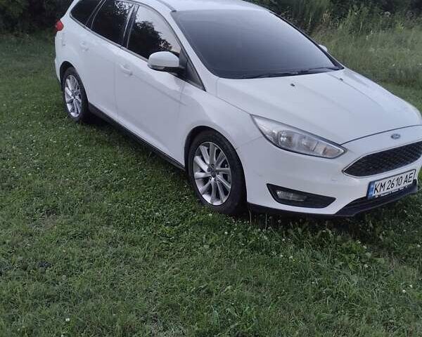 Белый Форд Фокус, объемом двигателя 1.56 л и пробегом 325 тыс. км за 8200 $, фото 1 на Automoto.ua
