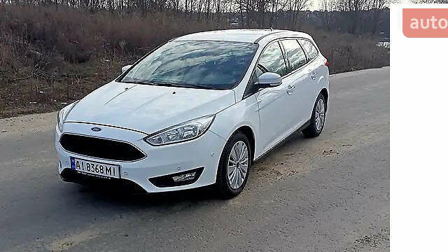 Белый Форд Фокус, объемом двигателя 1.5 л и пробегом 262 тыс. км за 9000 $, фото 1 на Automoto.ua