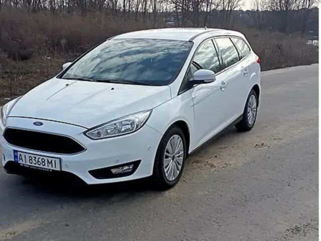 Білий Форд Фокус, об'ємом двигуна 1.5 л та пробігом 266 тис. км за 9500 $, фото 1 на Automoto.ua