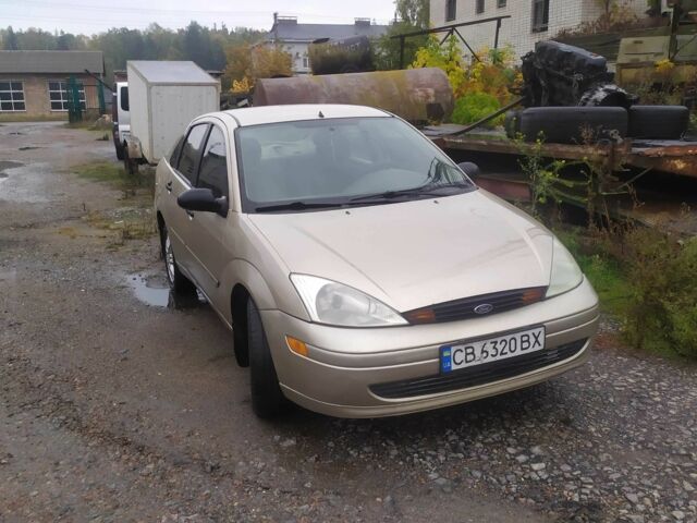Бежевий Форд Фокус, об'ємом двигуна 2 л та пробігом 200 тис. км за 1700 $, фото 1 на Automoto.ua