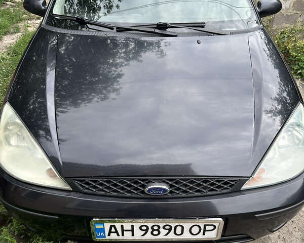 Черный Форд Фокус, объемом двигателя 1.8 л и пробегом 450 тыс. км за 3700 $, фото 1 на Automoto.ua