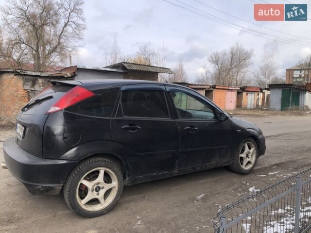 Черный Форд Фокус, объемом двигателя 2 л и пробегом 280 тыс. км за 3000 $, фото 1 на Automoto.ua