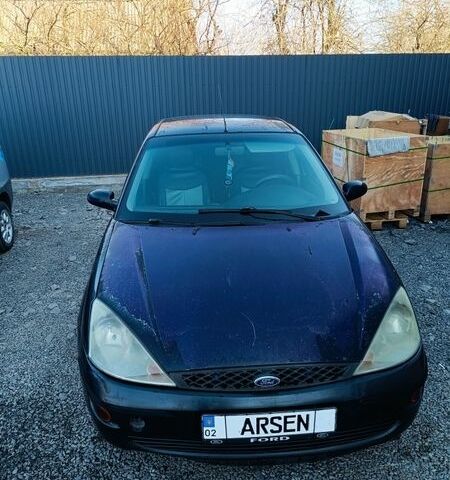 Черный Форд Фокус, объемом двигателя 1.6 л и пробегом 329 тыс. км за 2200 $, фото 1 на Automoto.ua