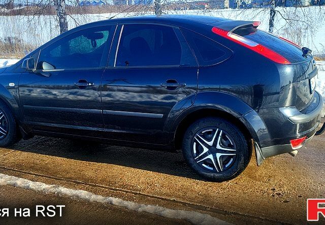 Черный Форд Фокус, объемом двигателя 1.6 л и пробегом 212 тыс. км за 5000 $, фото 1 на Automoto.ua