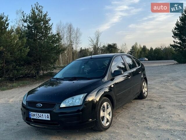 Черный Форд Фокус, объемом двигателя 2 л и пробегом 286 тыс. км за 3500 $, фото 1 на Automoto.ua