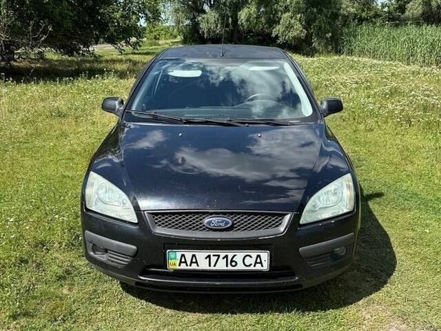 Черный Форд Фокус, объемом двигателя 1.6 л и пробегом 278 тыс. км за 3700 $, фото 1 на Automoto.ua