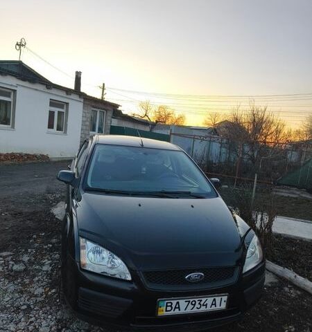 Черный Форд Фокус, объемом двигателя 1.6 л и пробегом 211 тыс. км за 4500 $, фото 1 на Automoto.ua