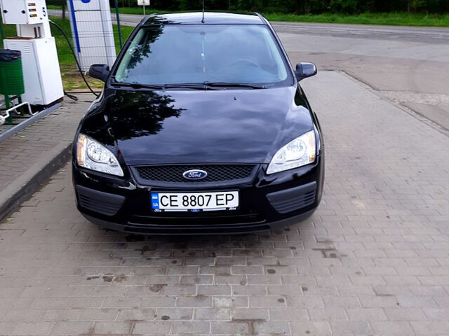 Черный Форд Фокус, объемом двигателя 1.6 л и пробегом 320 тыс. км за 4100 $, фото 1 на Automoto.ua