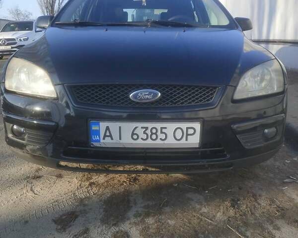 Черный Форд Фокус, объемом двигателя 1.6 л и пробегом 377 тыс. км за 3100 $, фото 1 на Automoto.ua