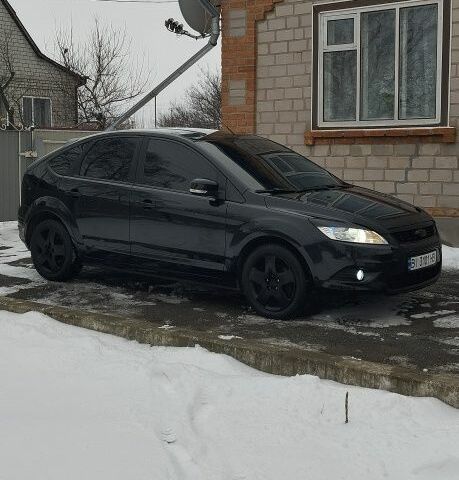 Черный Форд Фокус, объемом двигателя 1.6 л и пробегом 225 тыс. км за 6500 $, фото 1 на Automoto.ua